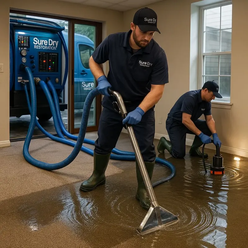 Water Extraction and Removal process in La Jolla, CA
